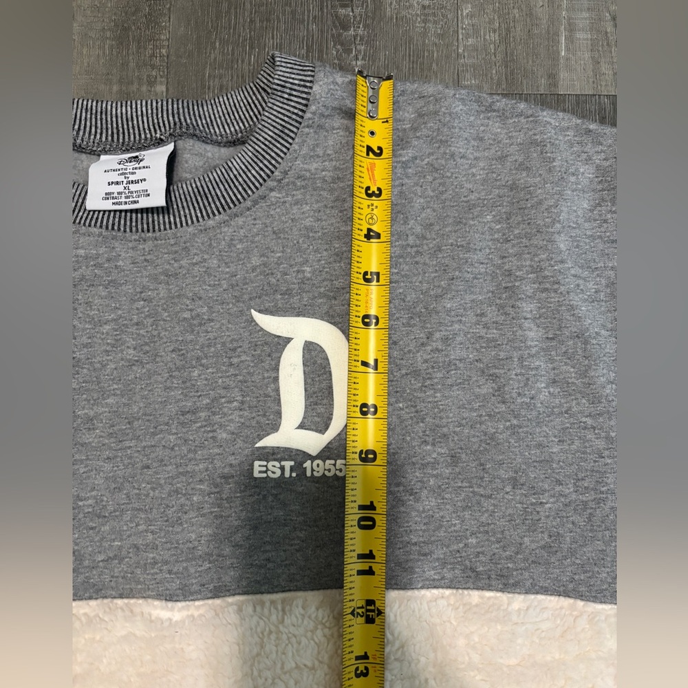 Disney Gray and Cream Crewneck Sweater - Picture 8 of 9